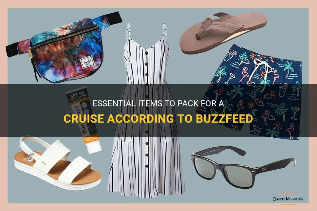 what to pack for a cruise buzzfeed