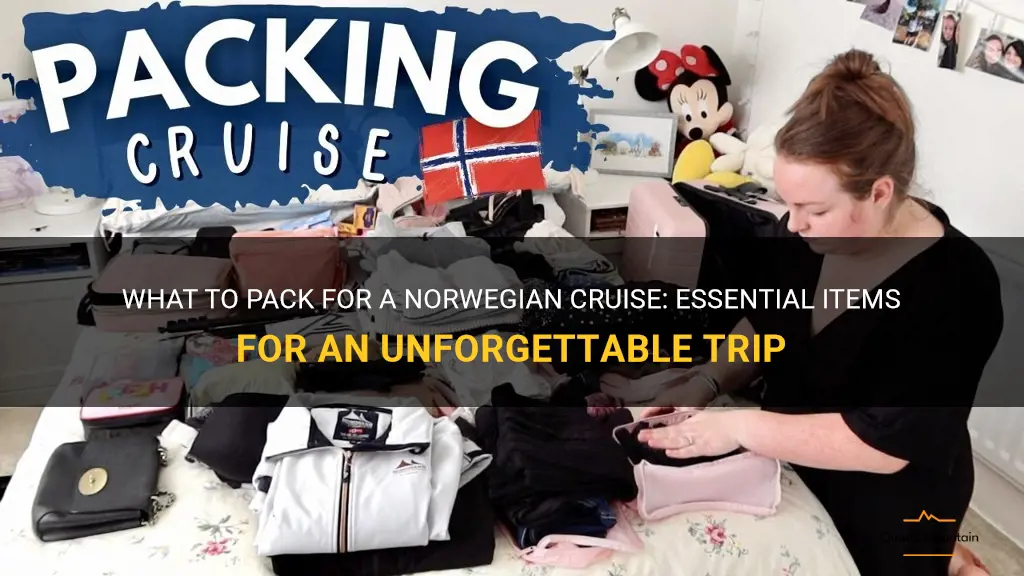 what to pack for a cruise norwegian