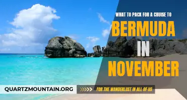 Essential Packing List for a November Cruise to Bermuda