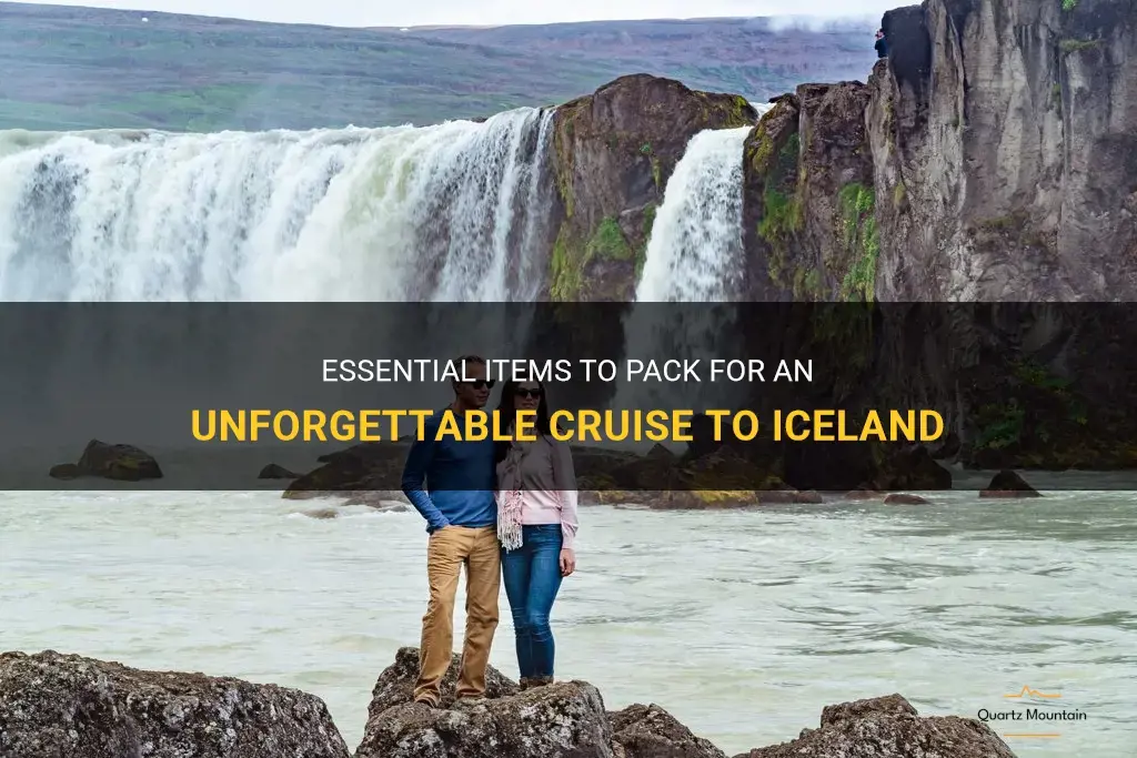 what to pack for a cruise to iceland
