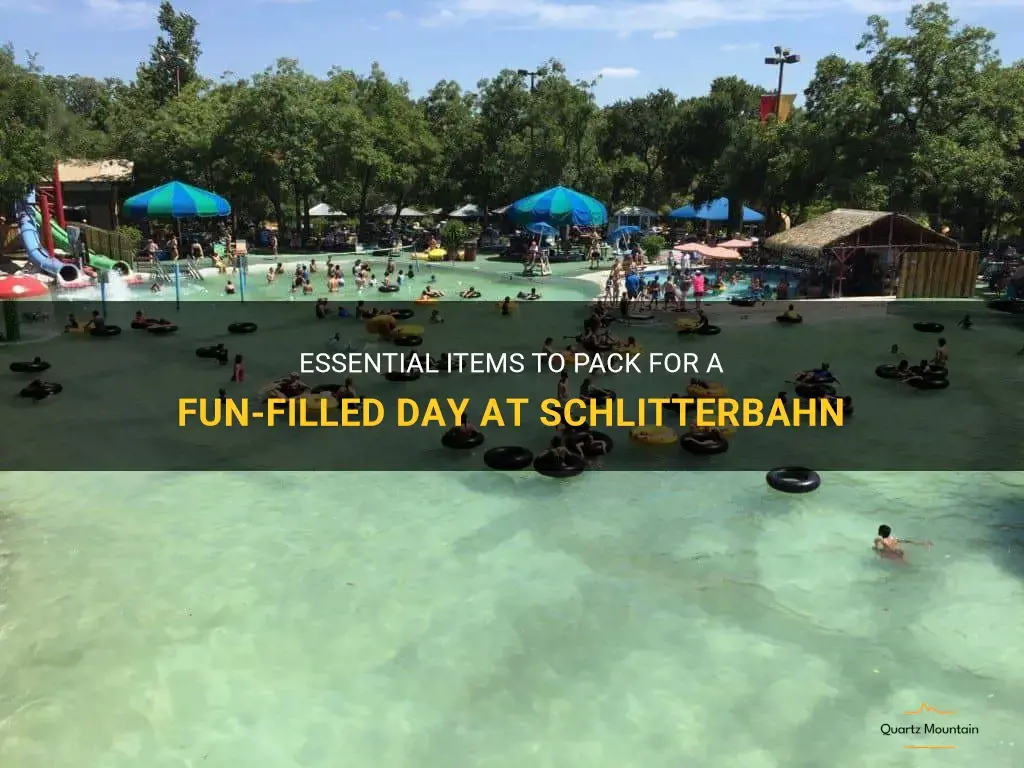 what to pack for a day at schlitterbahn