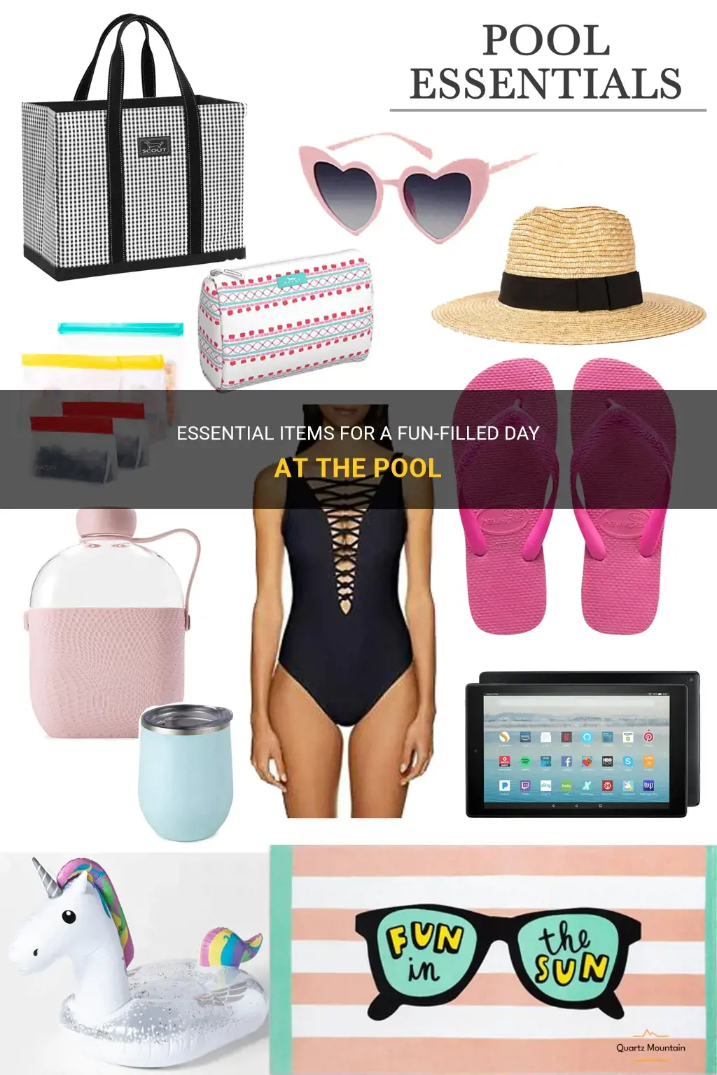 what to pack for a day at the pool
