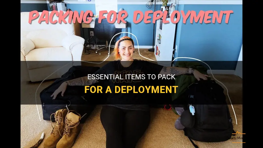 what to pack for a deployment
