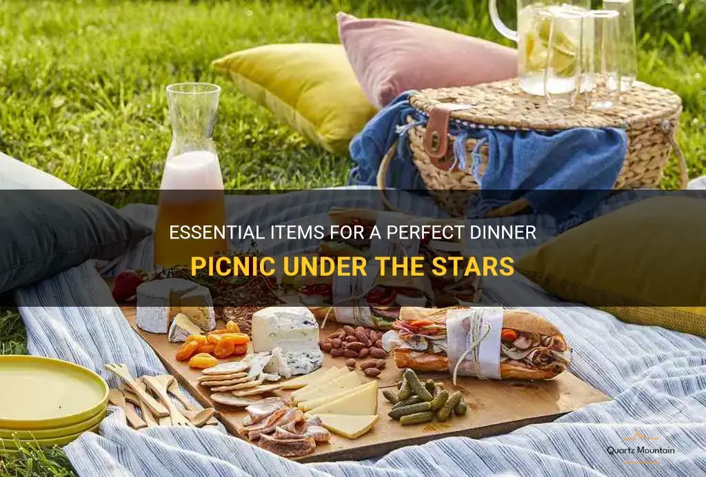 what to pack for a dinner picnic