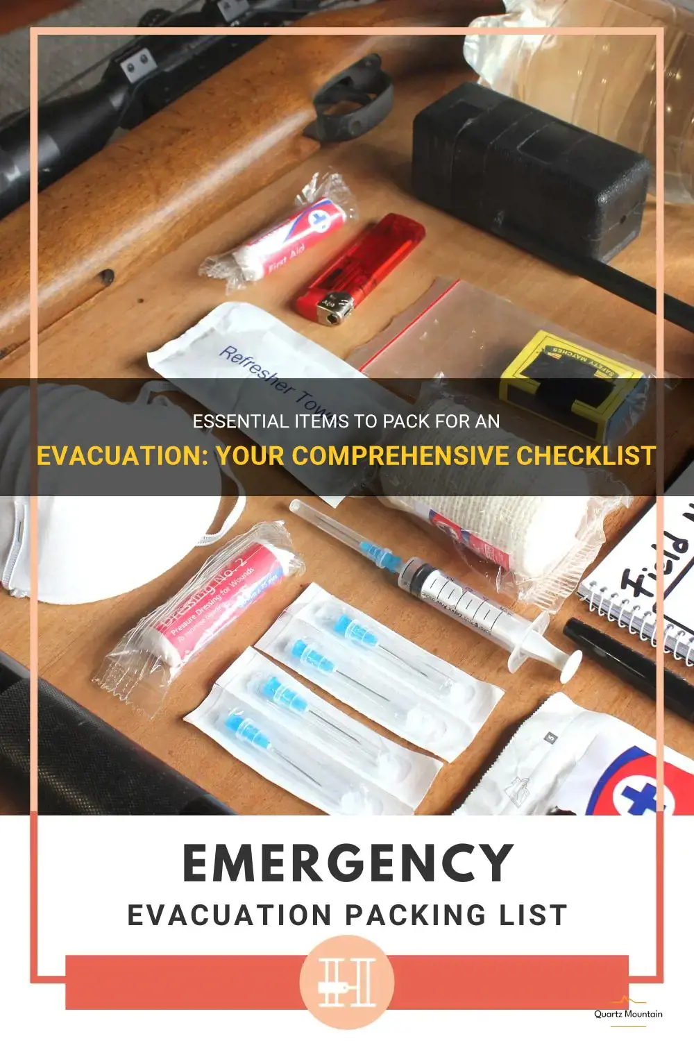 what to pack for a evacuation