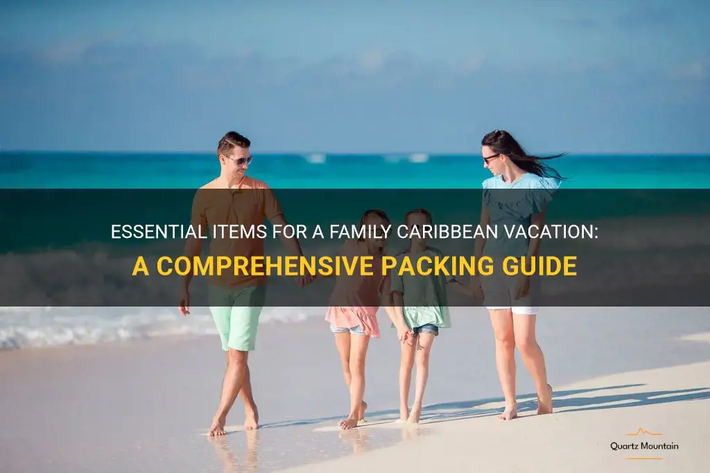 what to pack for a family caribbean vacation