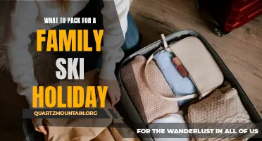 Essential Items to Pack for a Memorable Family Ski Holiday