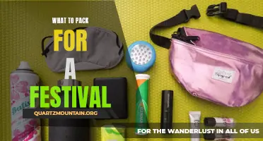 Essential Items to Pack for a Festival: Your Ultimate Checklist