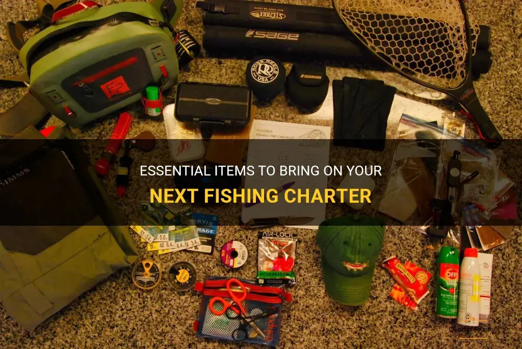 what to pack for a fishing charter