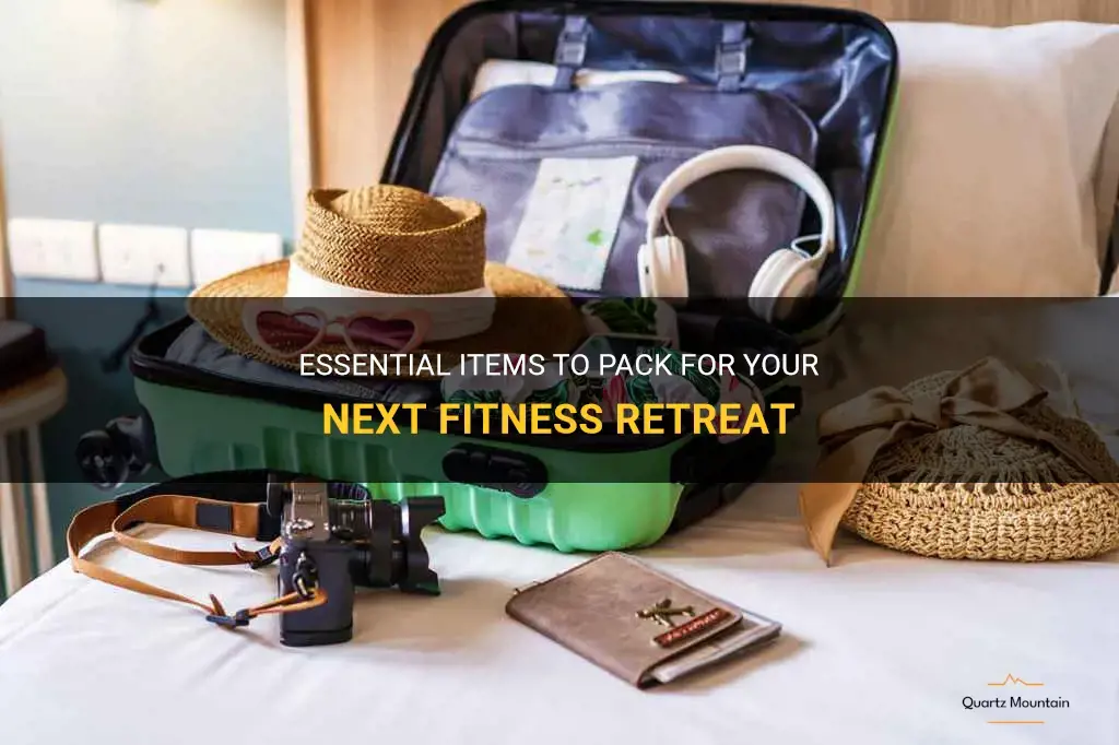what to pack for a fitness retreat