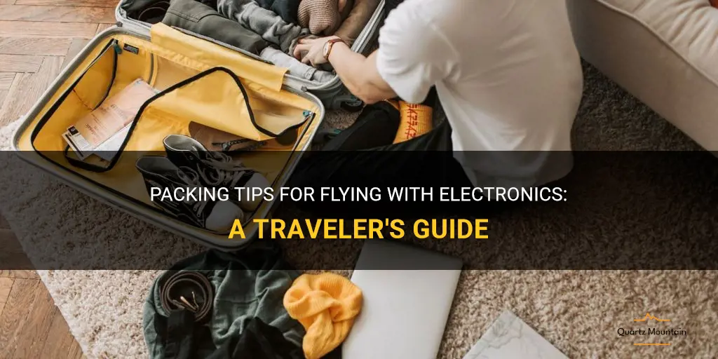 what to pack for a flight electronics