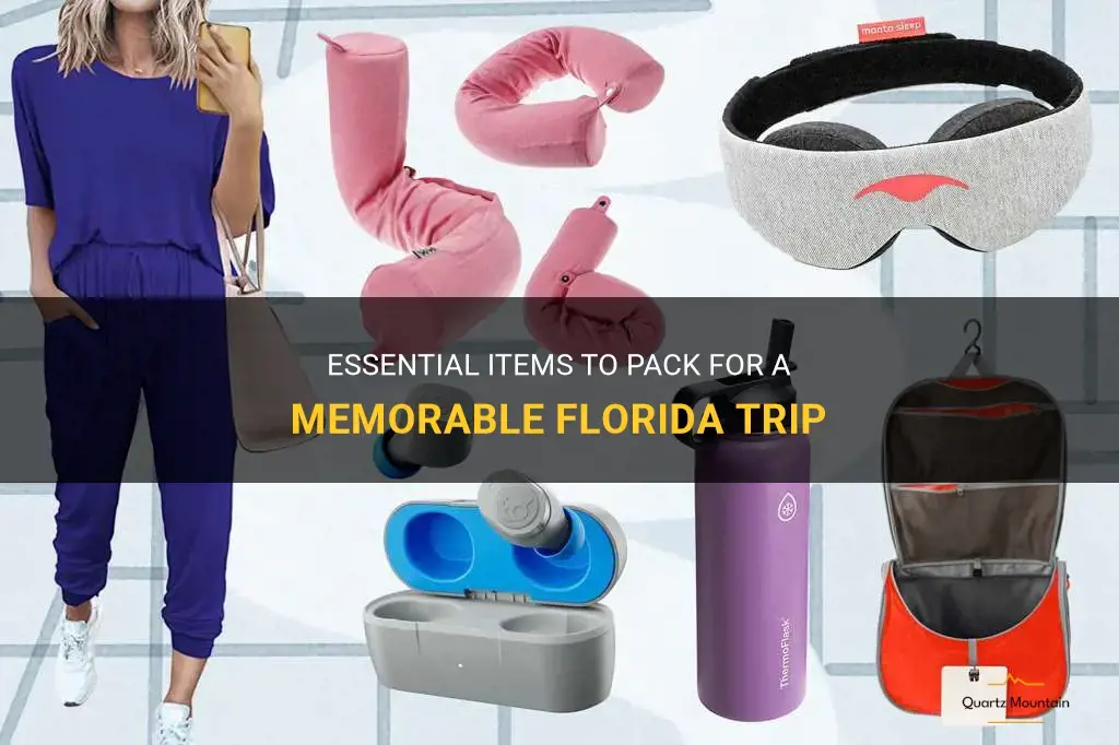 what to pack for a florida trip