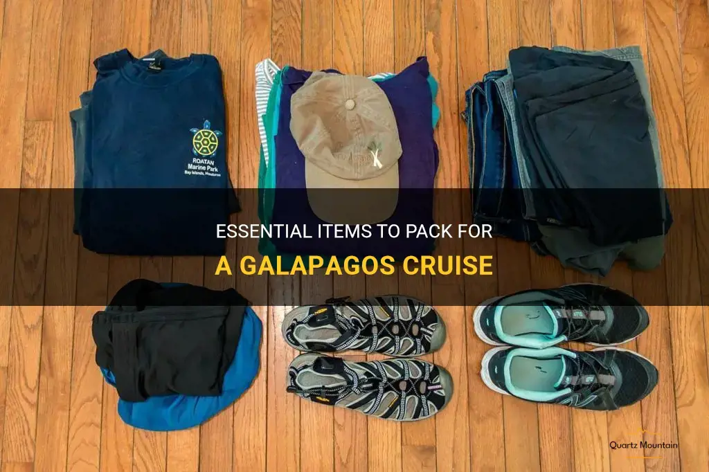 what to pack for a galapagos cruise