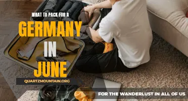 The Essential Packing List for a June Trip to Germany