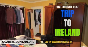 What to Pack for a Memorable Golf Trip to Ireland