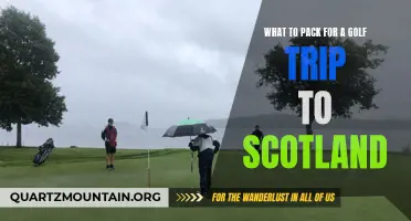 Essential Items for a Memorable Golf Trip to Scotland