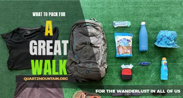 Essential Items to Pack for an Unforgettable Walk