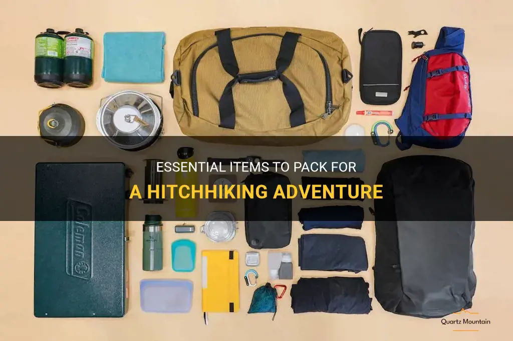 what to pack for a hitchhiking trip