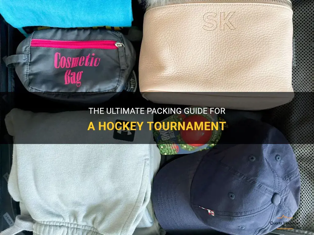 what to pack for a hockey tournament