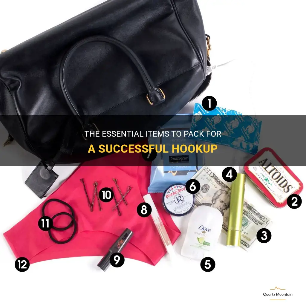 what to pack for a hookup