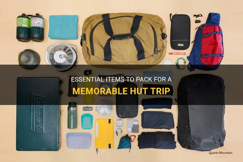 what to pack for a hut trip