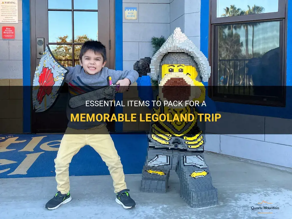 what to pack for a legoland trip