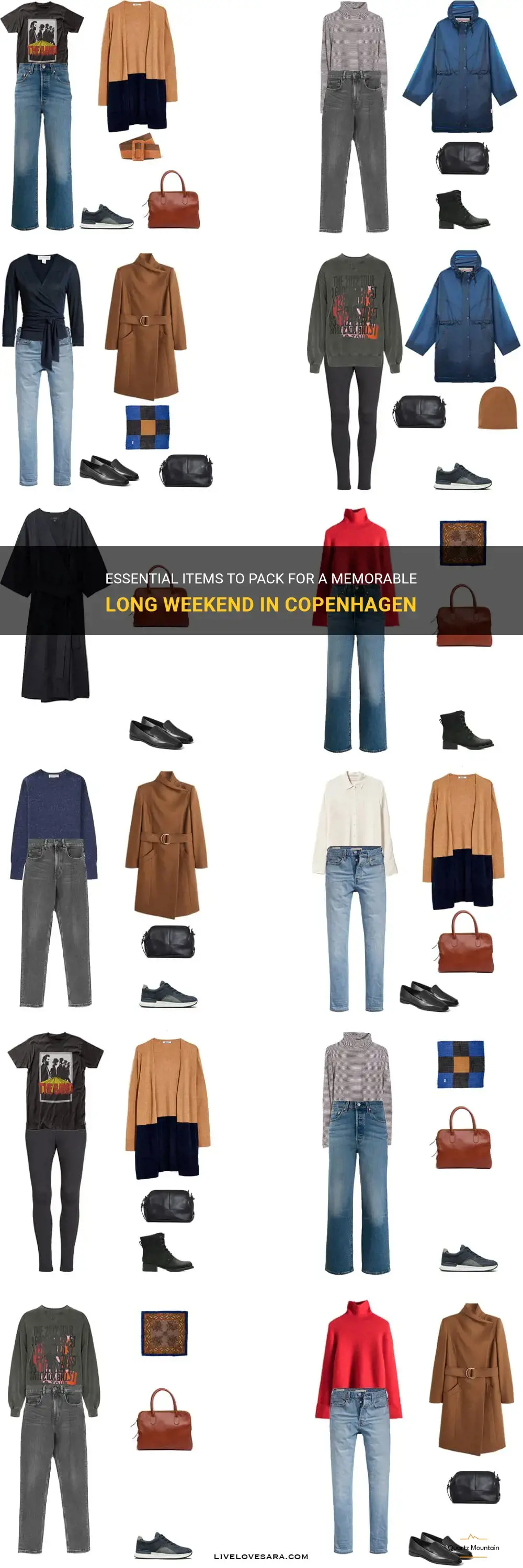 what to pack for a long weekend in copenhagen