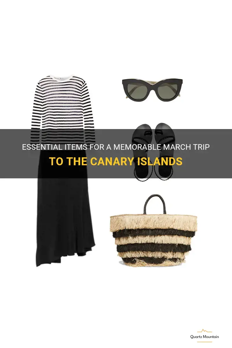 what to pack for a march trip to canary islands