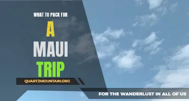 Essential Items to Pack for Your Maui Trip