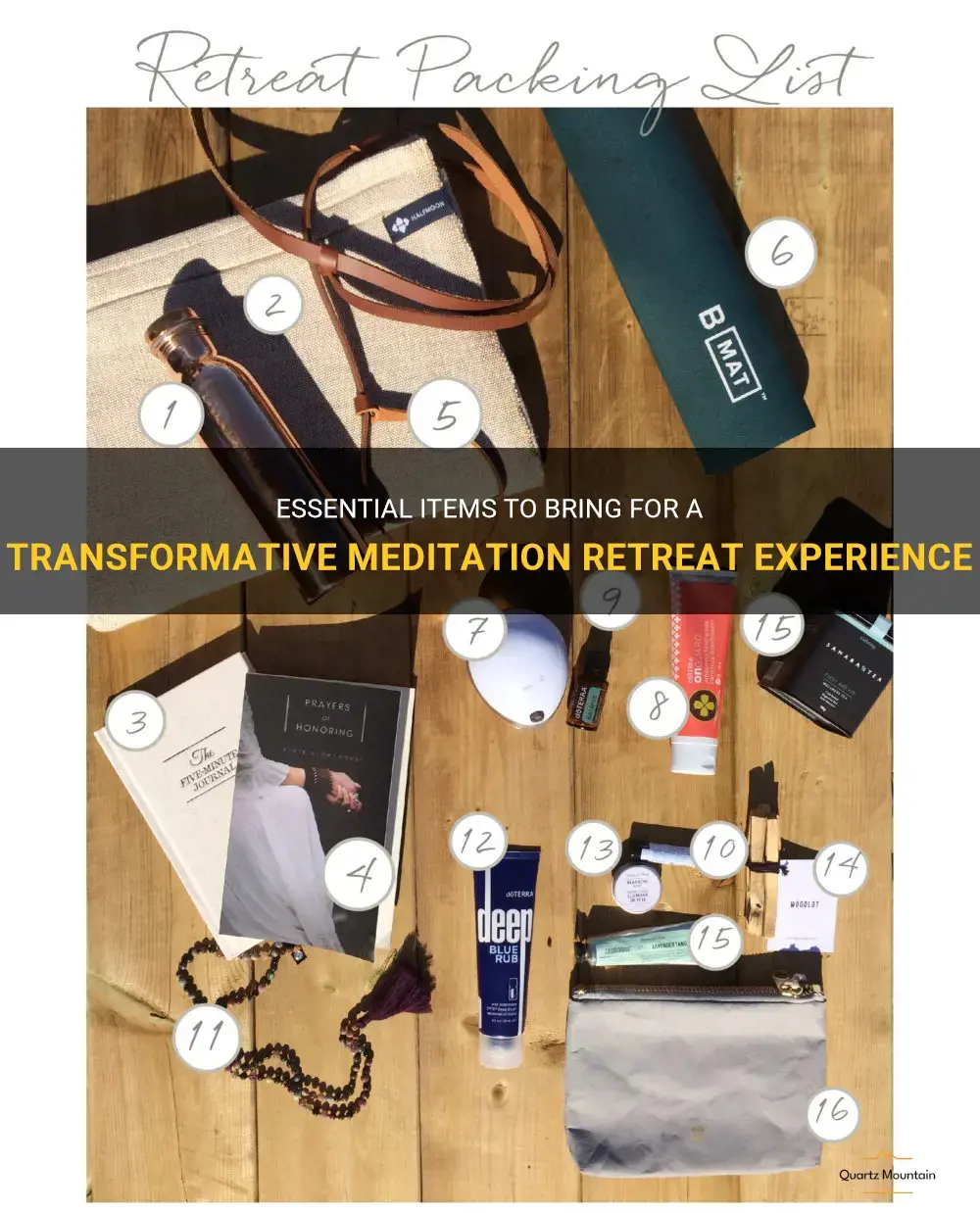 what to pack for a meditation retreat