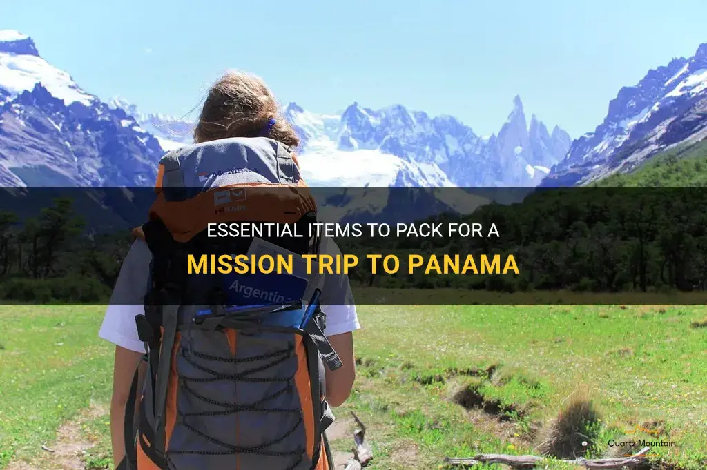 what to pack for a mission trip to panama