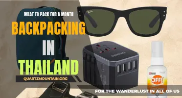 The Ultimate Packing Guide for an Incredible Month of Backpacking in Thailand