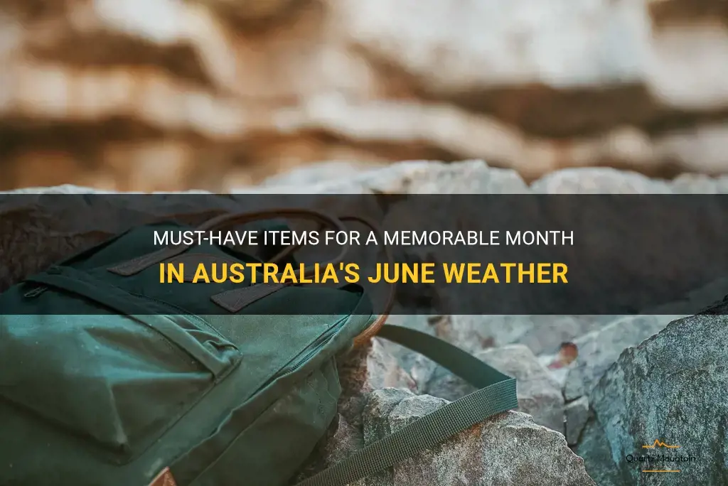 what to pack for a month in australia in june