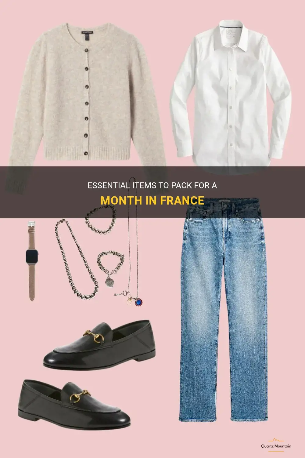 what to pack for a month in france