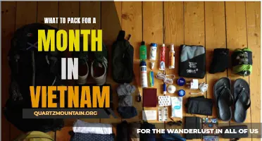 Essential Items to Pack for a Month-Long Adventure in Vietnam