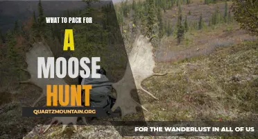 Essential Items to Pack for a Moose Hunt: The Ultimate Checklist