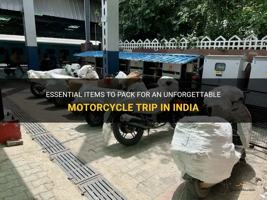 what to pack for a motorcycle trip india
