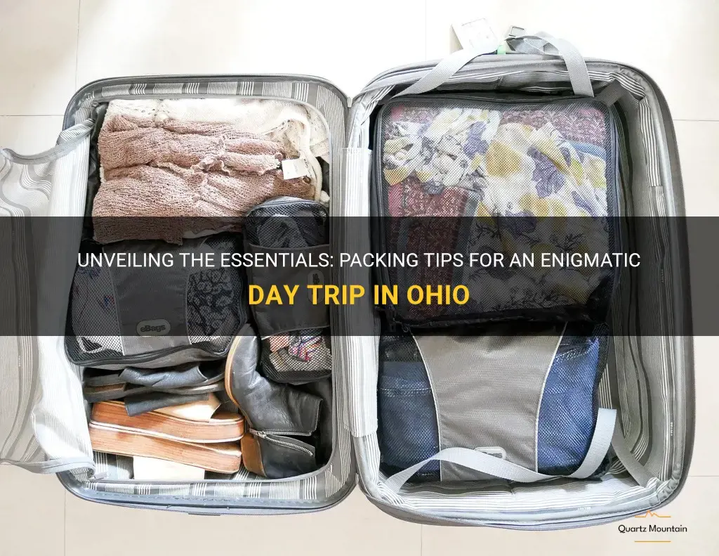 what to pack for a mystery day trip in Ohio