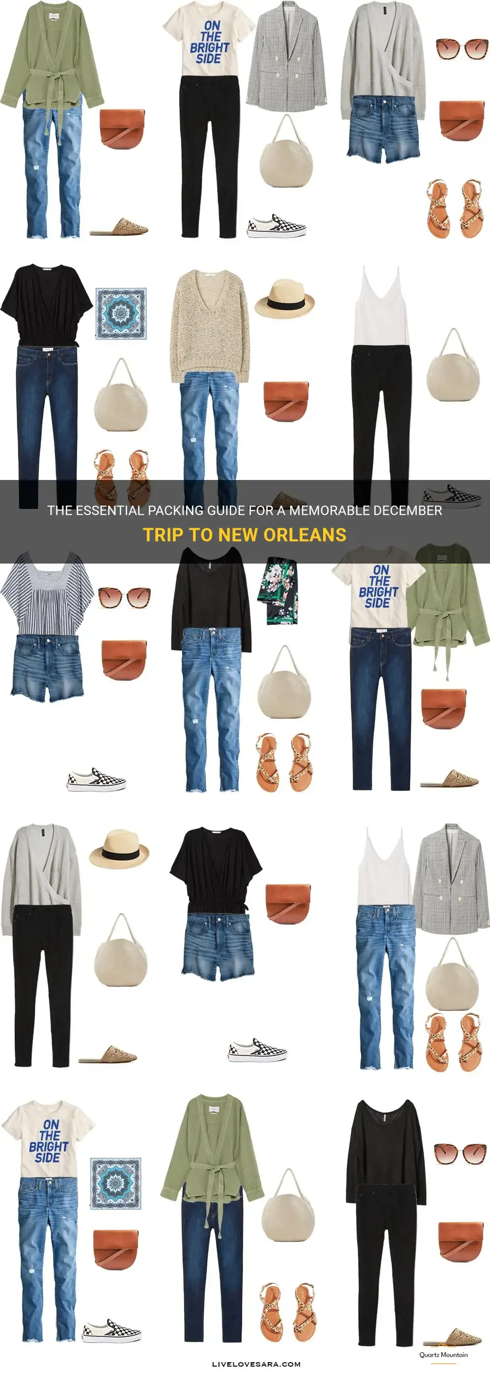 what to pack for a new orleans trip in december