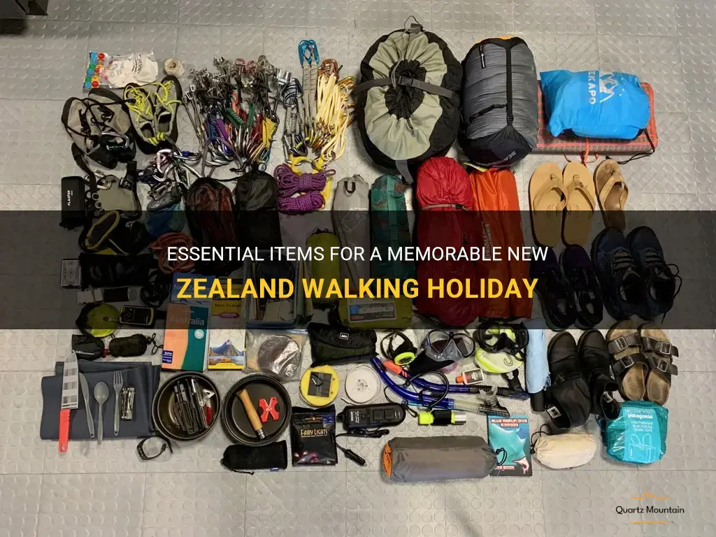 what to pack for a new zealand walking holiday