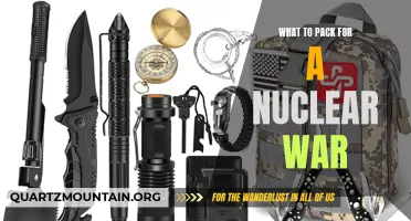 Ultimate Guide: Essential Items to Pack for Survival in a Nuclear War
