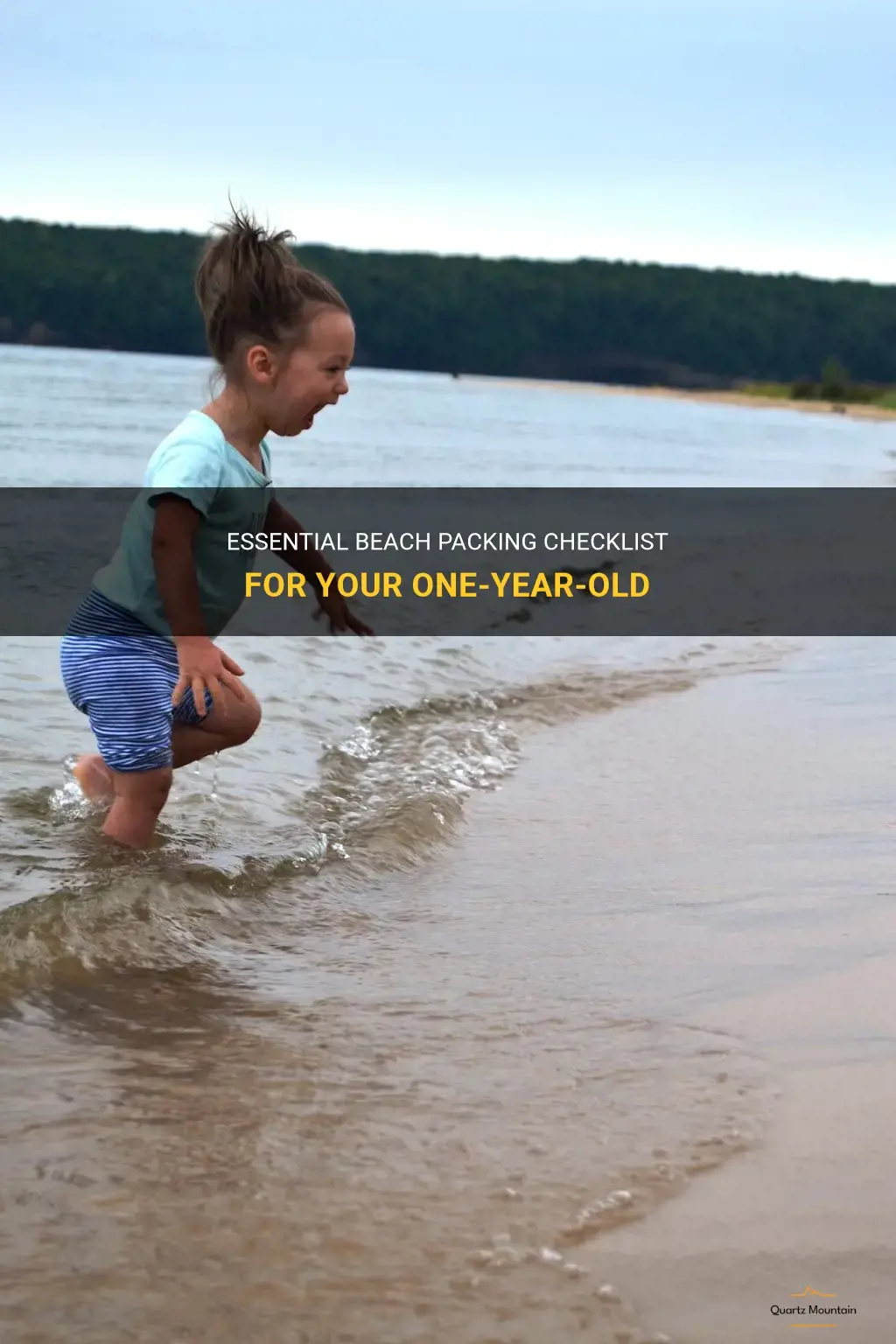 what to pack for a one year old beach