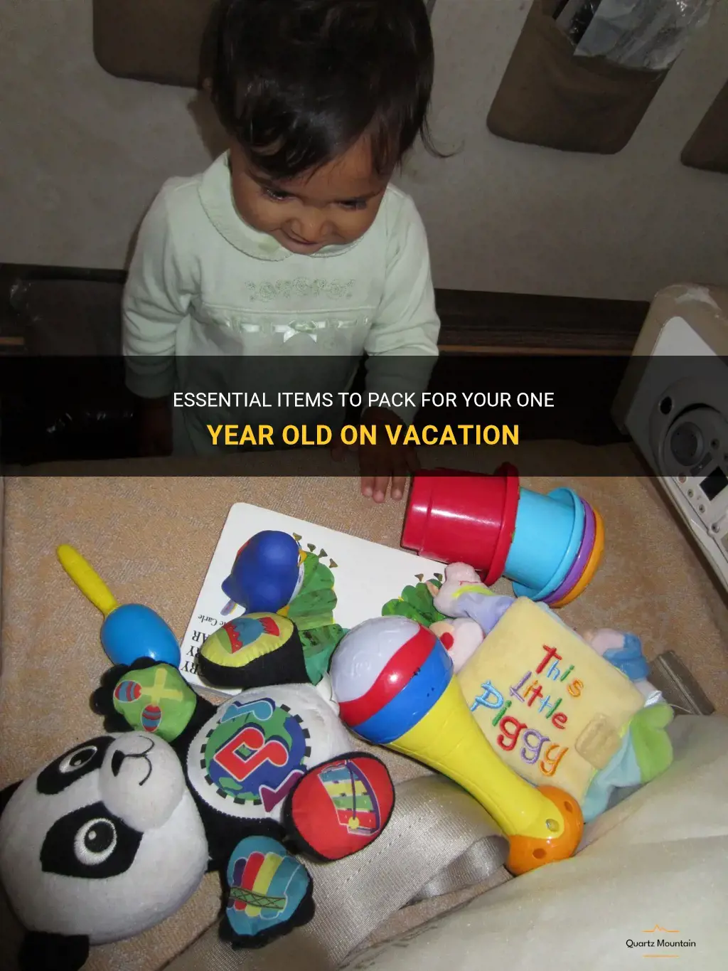 what to pack for a one year old on vacation