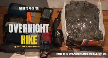 The Essential Gear to Pack for an Unforgettable Overnight Hike