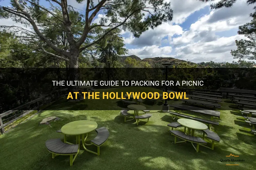 what to pack for a picnic at the hollywood bowl