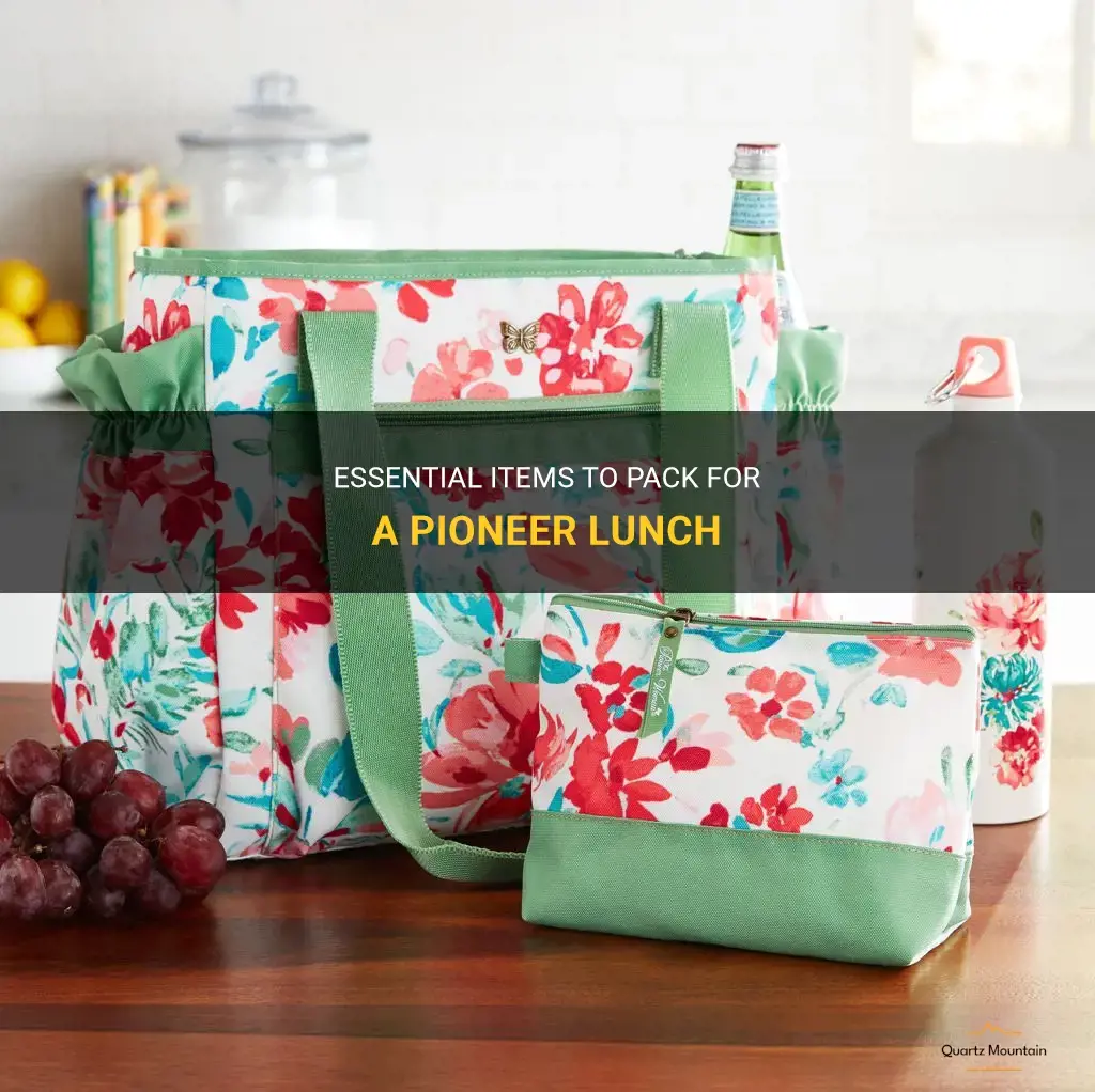 what to pack for a pioneer lunch