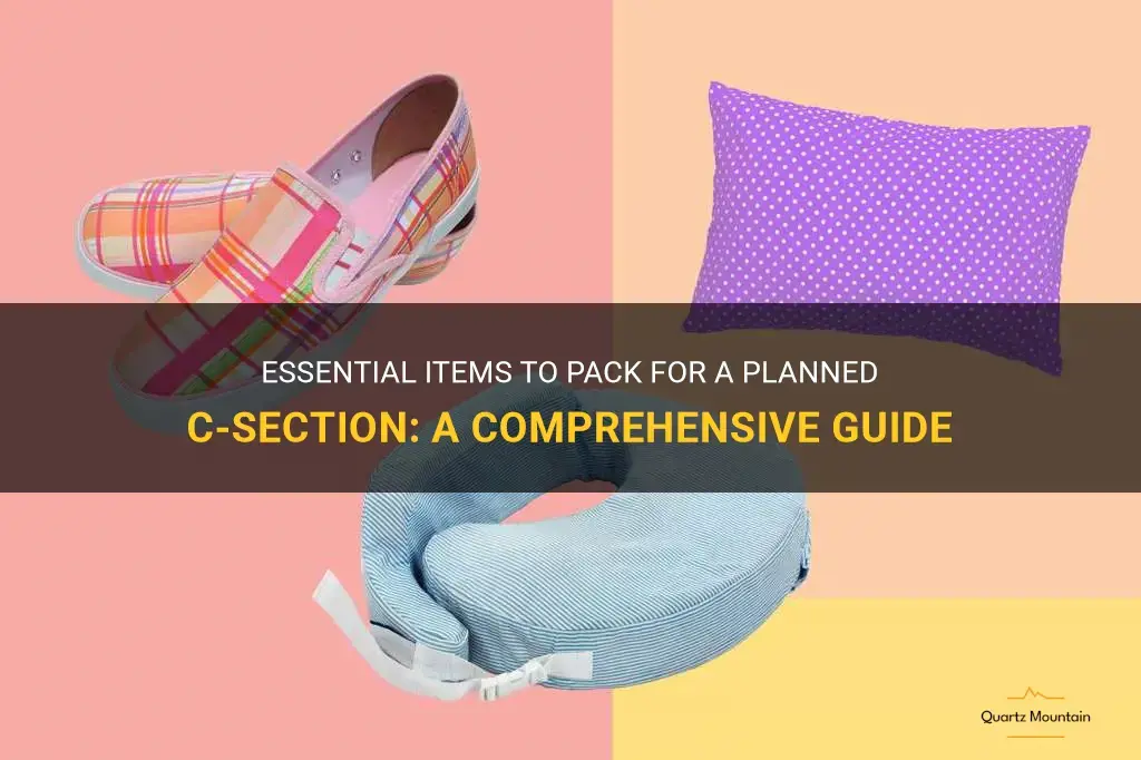 what to pack for a planned c section