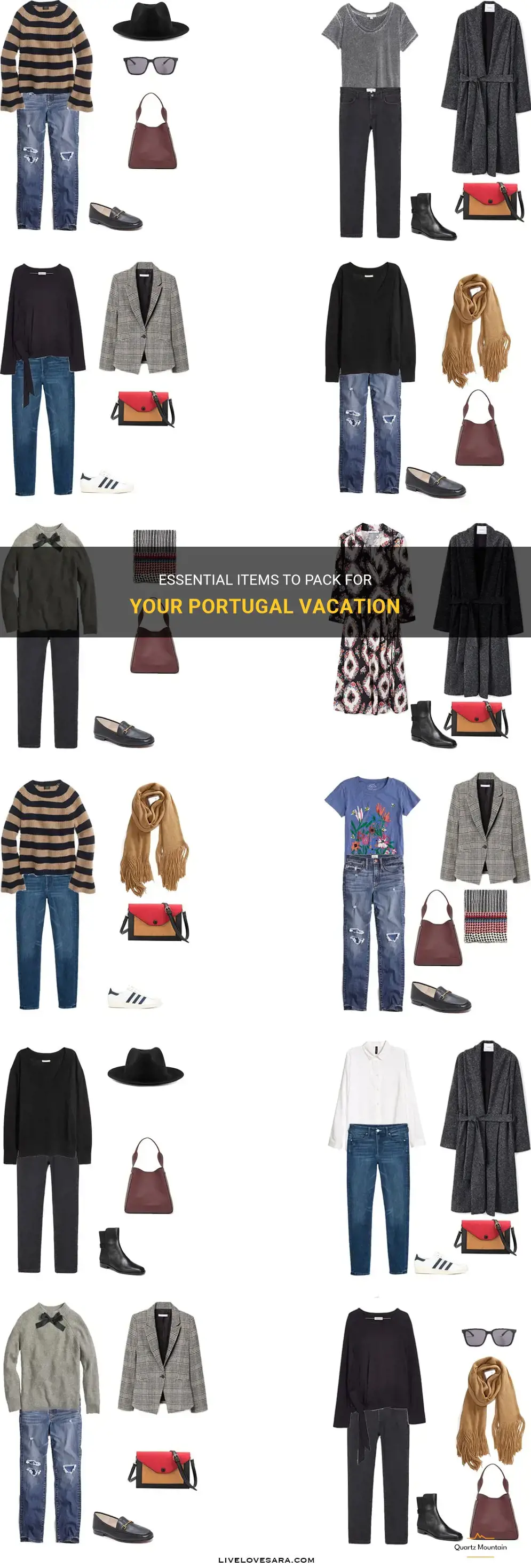 what to pack for a portugal vacation