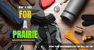Essential Items to Pack for Exploring the Prairie Wilderness