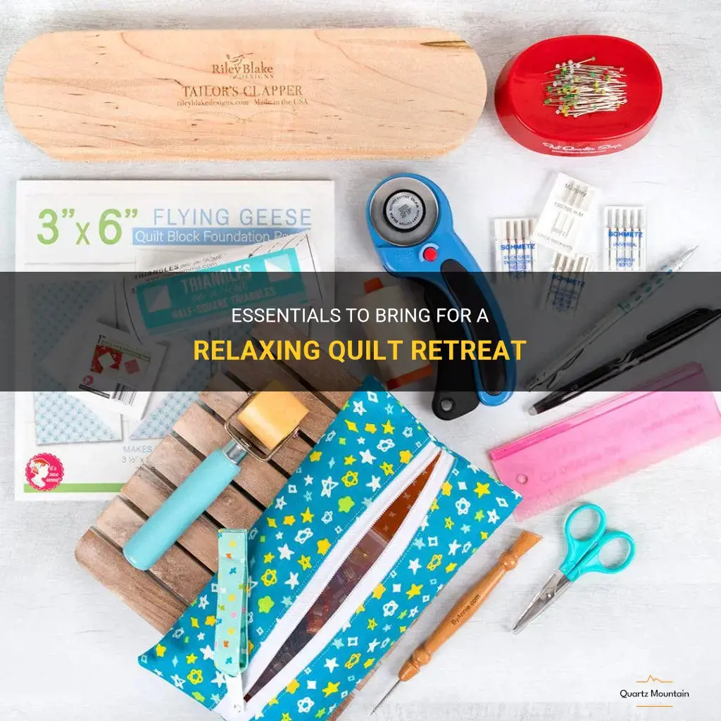 what to pack for a quilt retreat